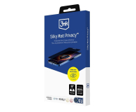 Szkło i folia ochronna 3MK Silky Matt Privacy do Nothing Phone (3a) / Phone (3a) Pro